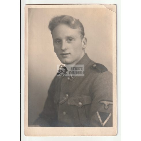 SS Sturmmann Eastern Front - postcard size