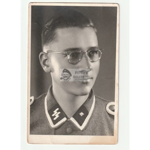 SS Unterscharführer portrait Regensburg - postcard size