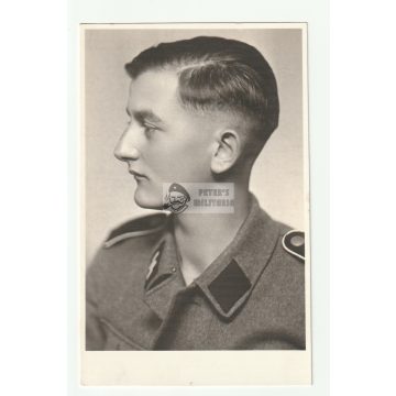 SS Schütze profil fotó - képeslap méret
