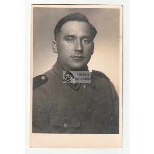 SS Schütze portrait - postcard size