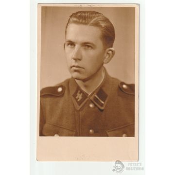 SS Sturmmann BAD TÖLZ 1943 - képeslap méret