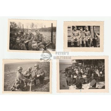 Négyes Wehrmacht fotó csomag