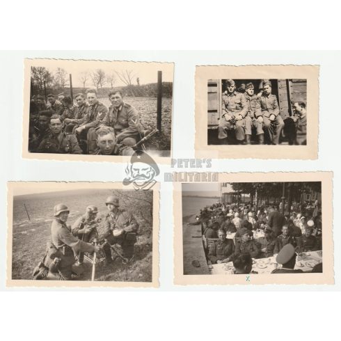 Four-piece Wehrmacht photo package