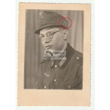 Edelweiss viseléses portré fotó