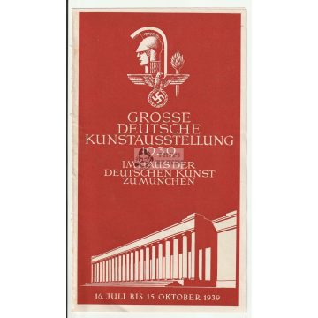 Nagy német művészeti kiállítás 1939 prospektus