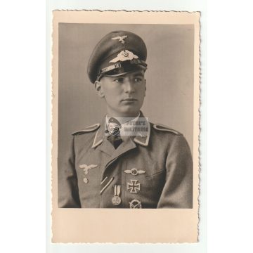 Luftwaffe portrait with Afrika medal