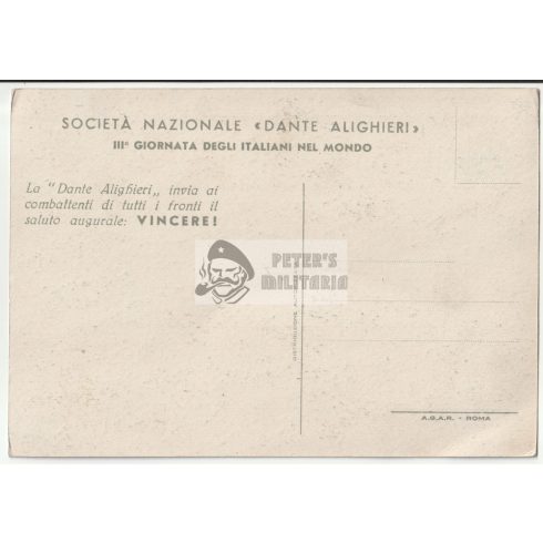 Olasz világháborús képeslap