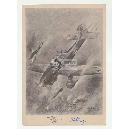 Luftwaffe Stuka Postcard
