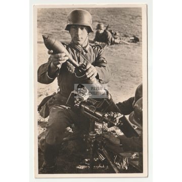 Aknavetős képeslap - Unsere Wehrmacht