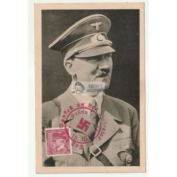 Adolf Hitler képeslap - Brünn 1939