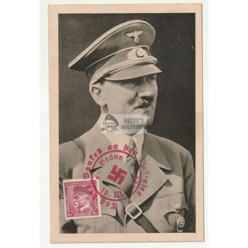 Adolf Hitler képeslap - Brünn 1939