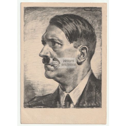 Adolf Hitler - Unser Führer képeslap