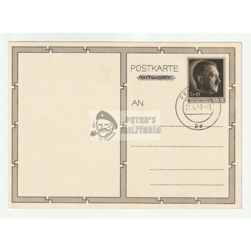 Adolf Hitler képeslap - 1939