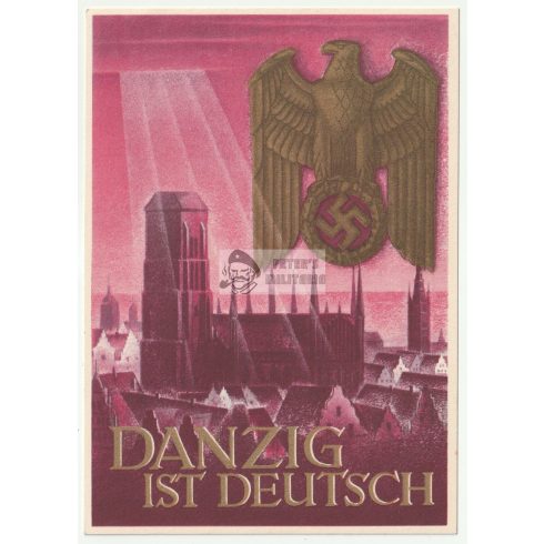 Danzig ist Deutsch képeslap