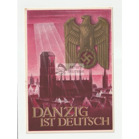 Danzig ist Deutsch képeslap 