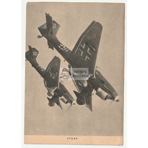 Stuka képeslap
