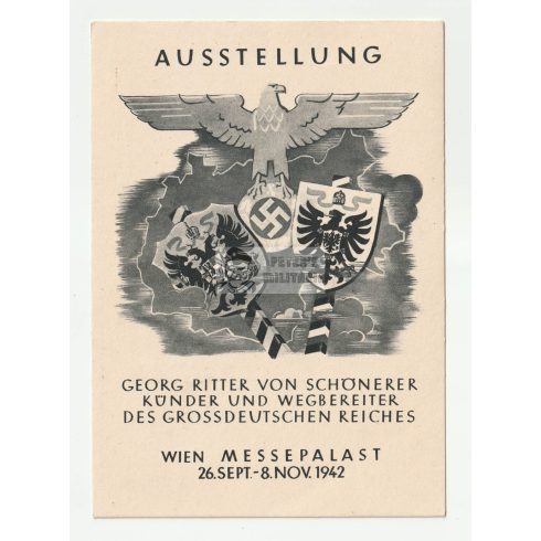 Bécs Művészeti kiállítás 1942 képeslap