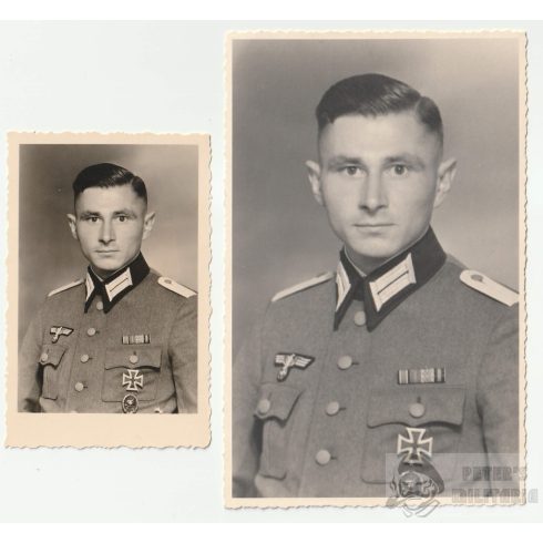 Wehrmacht hadnagy Vaskeresztes portrék