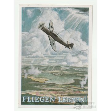 Fliegen Lernen képeslap