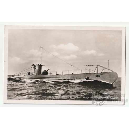 U-boot "U35" képeslap