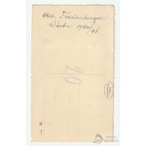 Oberleutnant Frauenberger 1940/41 telén