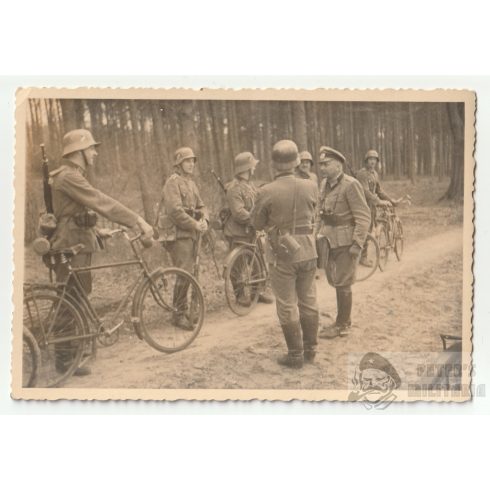 Wehrmacht kerékpáros fotó