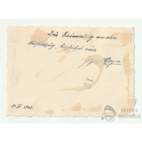 Vaskereszt adományozás 1942
