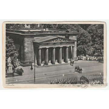 Berlin Neue Wache kpeslap - Bukaresti címzéssel