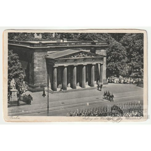 Berlin Neue Wache kpeslap - Bukaresti címzéssel