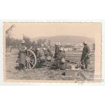 Osztrák Bundesheer tüzér gyakorlat