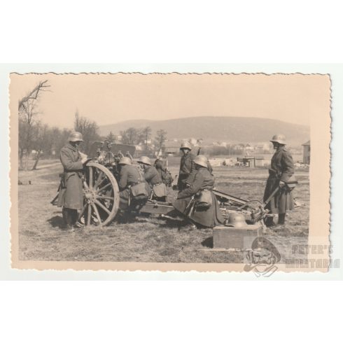 Osztrák Bundesheer tüzér gyakorlat