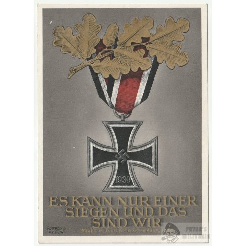 Eisernes Kreuz képeslap 