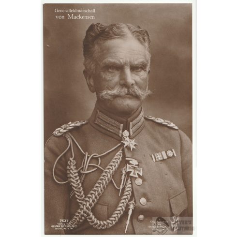 Generallfeldmarschall von Mackensen képeslap