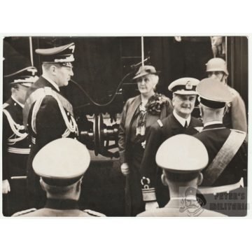 Horthy Miklós Bécsben - sajtófotó