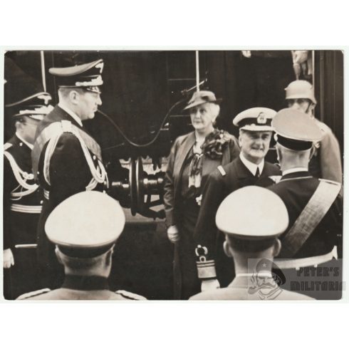 Horthy Miklós Bécsben - sajtófotó