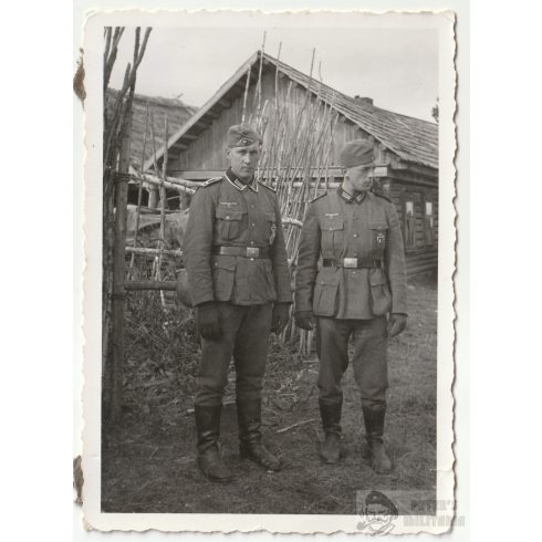 Wehrmacht Feldwebel páros EK1-el