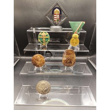 Plastic Step display stand