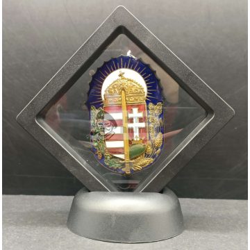 Transparent plastic medal holder