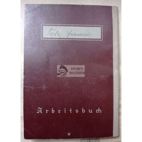 Arbeitsbuch / Munkakönyv - Friedrich PUTZ - Siemens