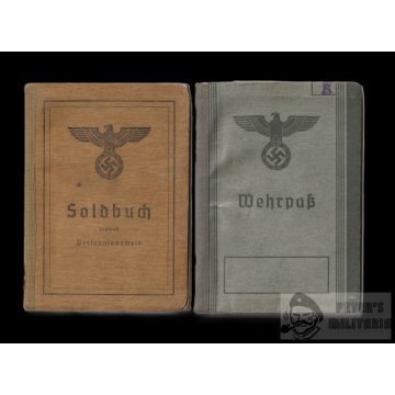 Soldbuch és Wehrpass - Konrad Kölling