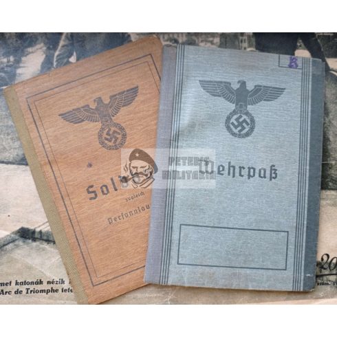 Soldbuch and Wehrpass - Konrad Kölling