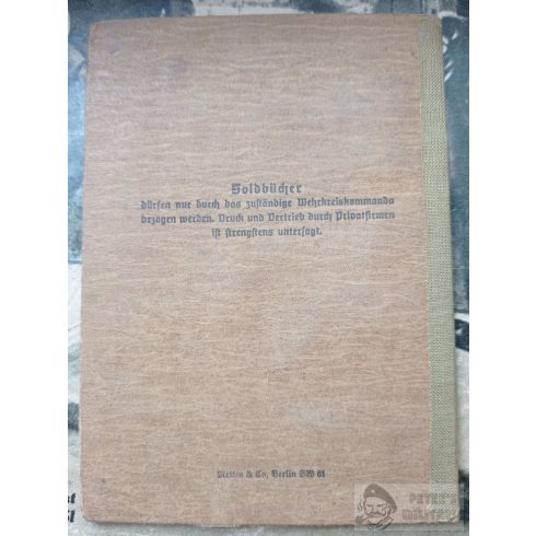 Soldbuch és Wehrpass - Konrad Kölling