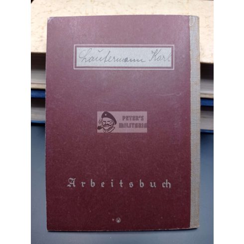 Arbeitsbuch / Munkakönyv - Karl Lautermann
