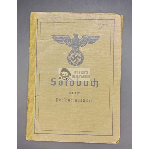 Soldbuch - Oberkraftfahrer / Kraftwagen-Transport-Regiment 602.