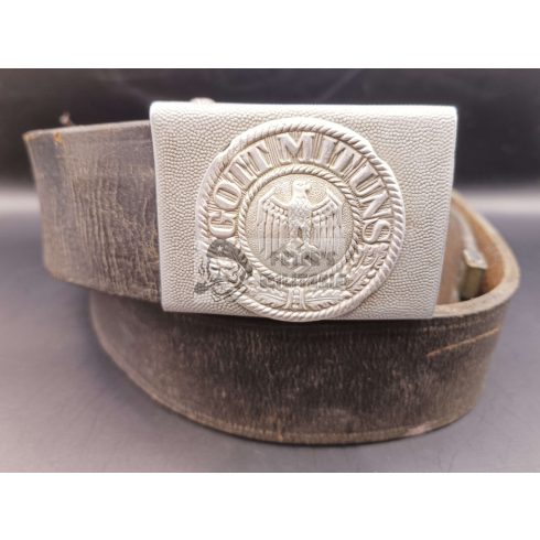 Wehrmacht alu parade buckle with belt