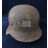 M42 German helmet wiht shrapnel damage