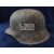 M42 German helmet wiht shrapnel damage