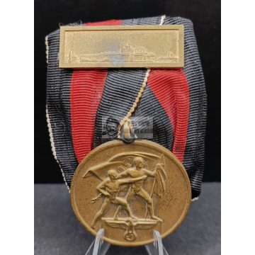 Szudéta medál Prága pánttal 