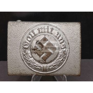 Polizei steel buckle