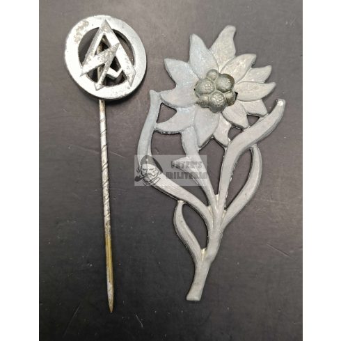 SA - Sturmabteilung membership badge and Edelweiss